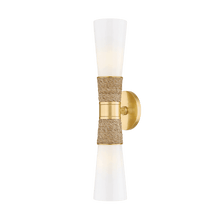 Hudson Valley Mica Wall Sconce II Sconces H709102-AGB