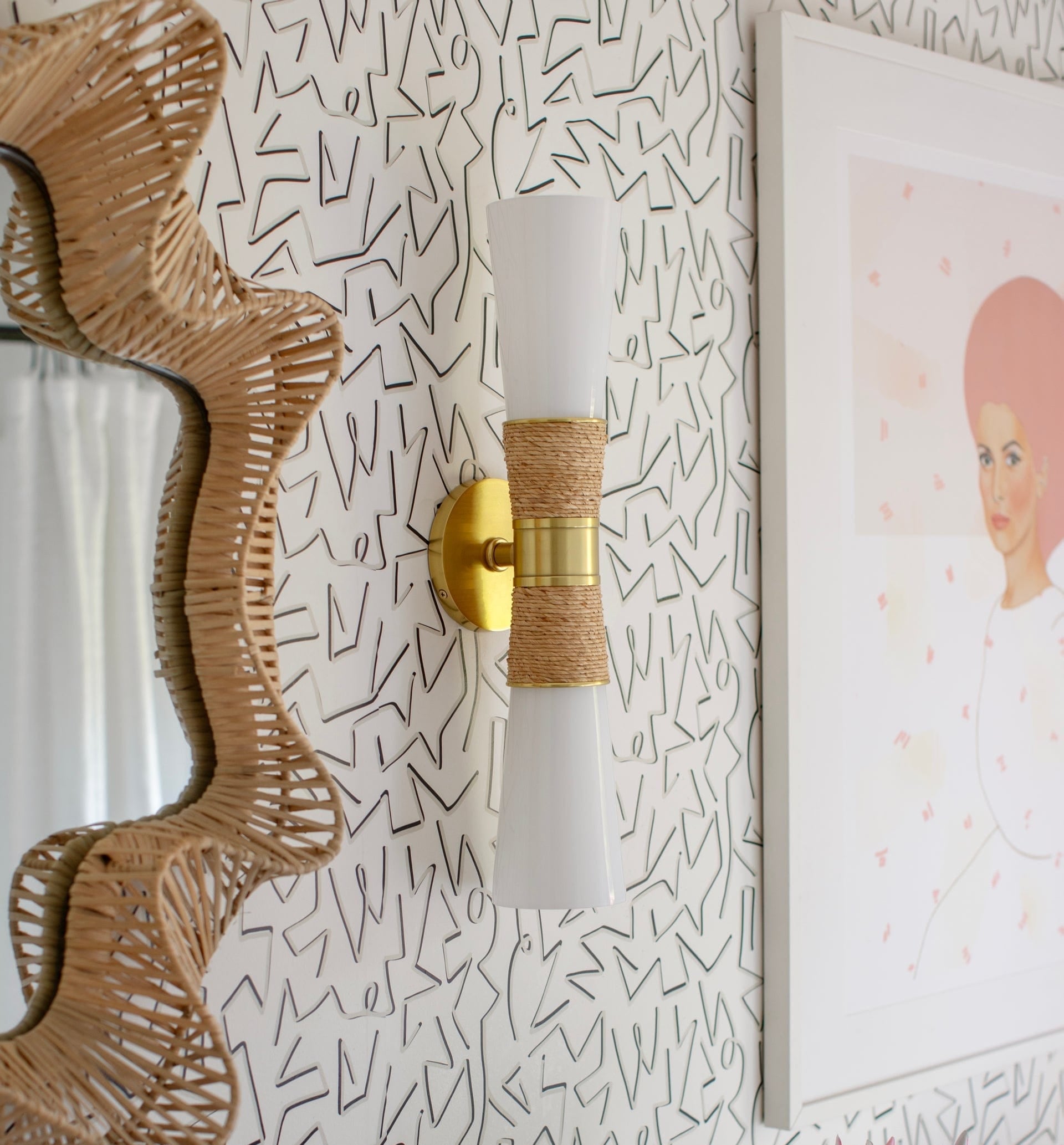Mica Wall Sconce II