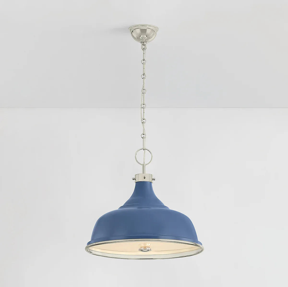 Hudson Valley Painted No. 1 Pendant - Soft French Blue Pendant