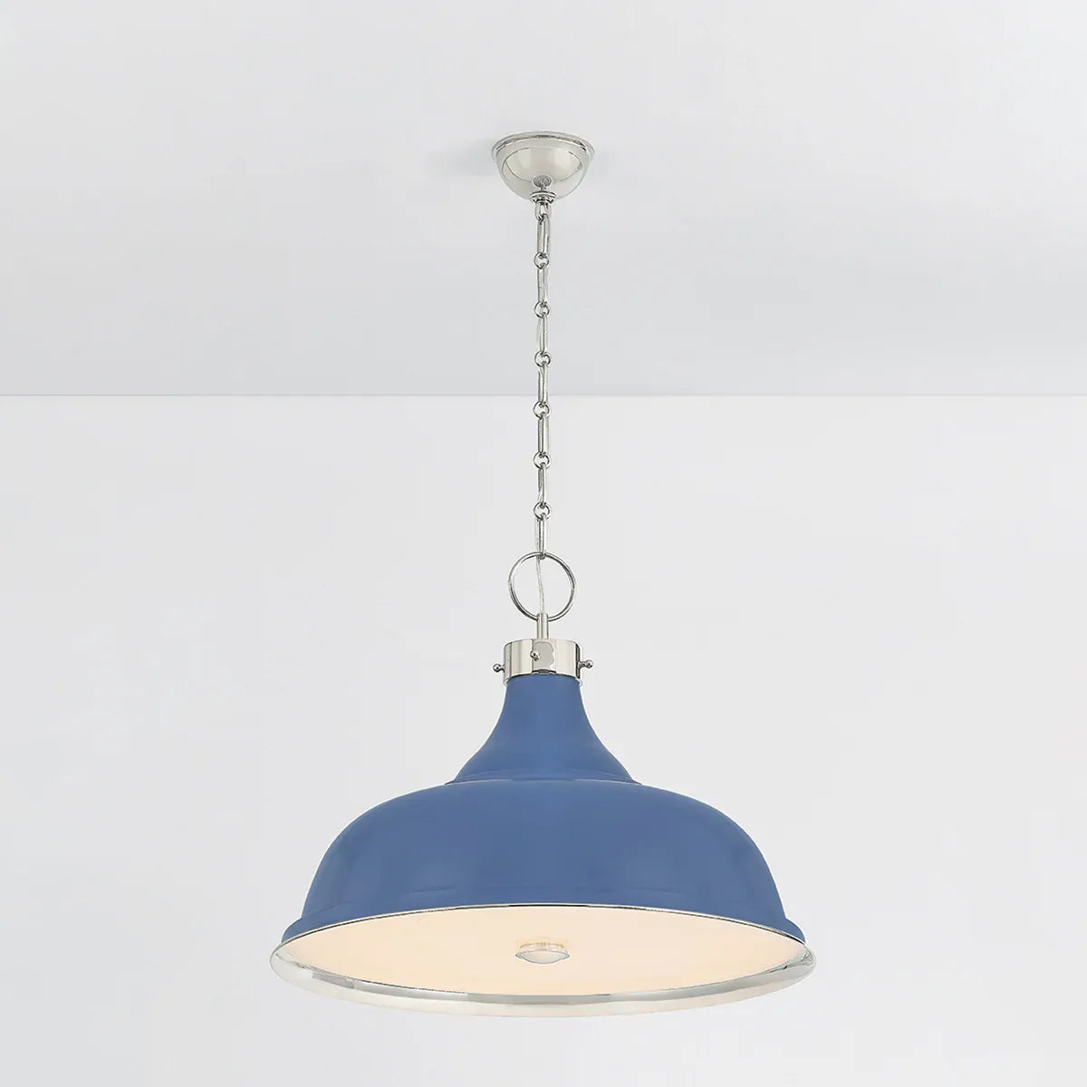 Hudson Valley Painted No. 1 Pendant - Soft French Blue Pendant