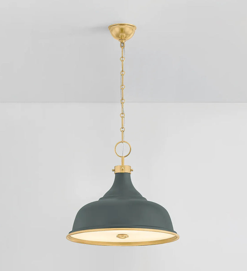 Painted No. 1 Pendant - Soft Studio Green - secondary