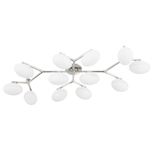 Hudson Valley Polished Nickel / Large Wagner Semi-Flush Mount Semi-Flush Mount 5559-PN