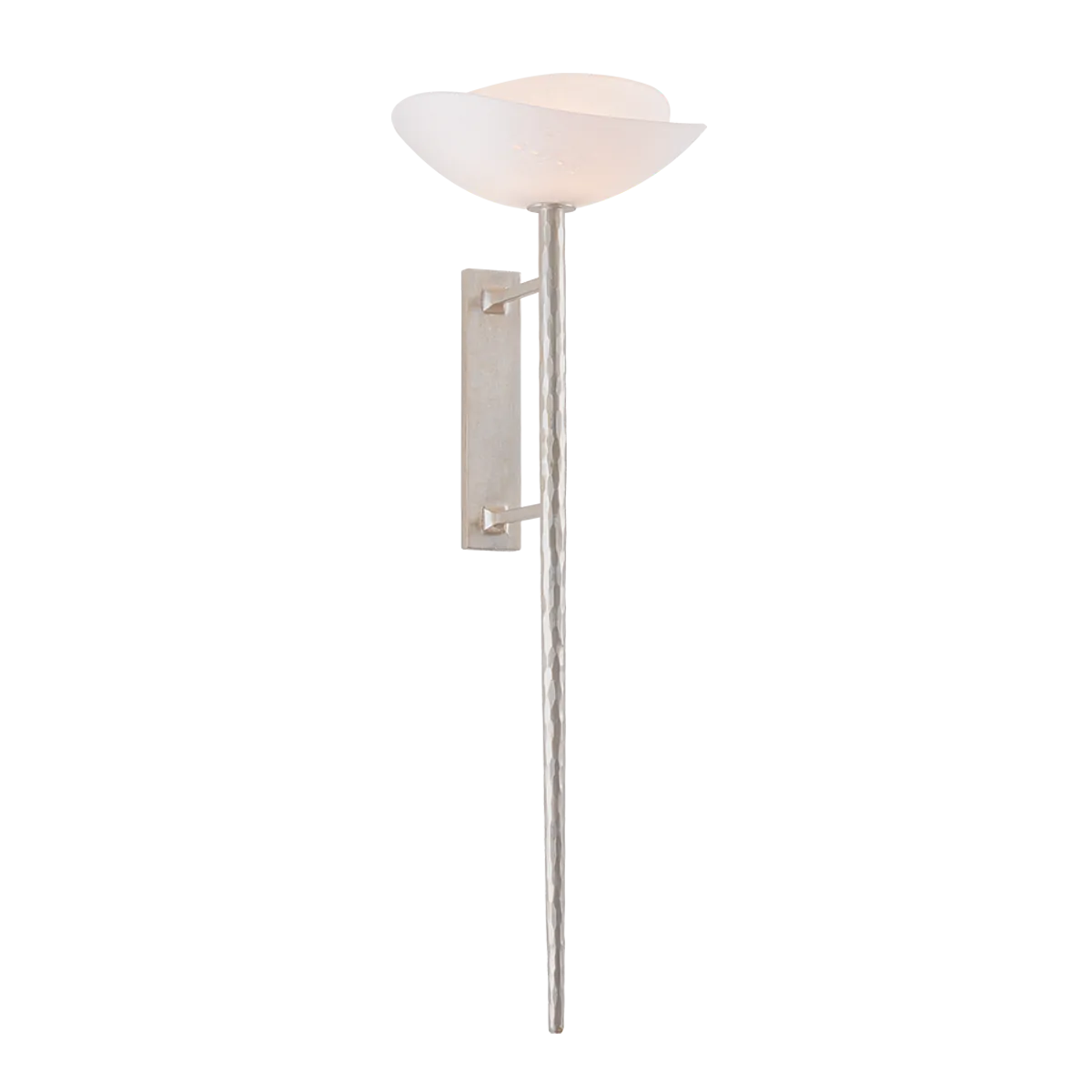 Hudson Valley Silver Leaf Coppa Wall Sconce Sconces 554-01-WSL