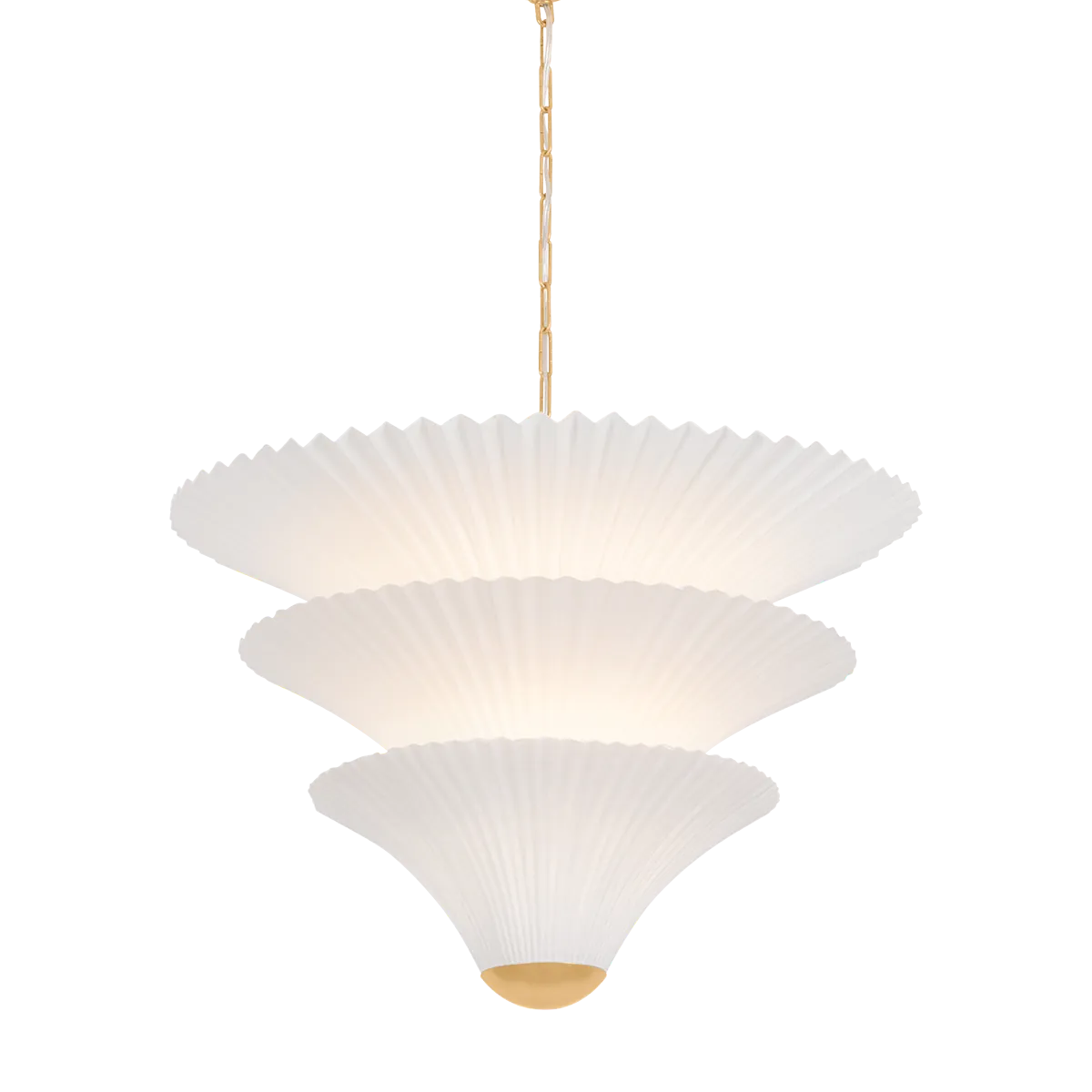 Hudson Valley Small Belluno Chandelier Chandeliers 533-28-VGL