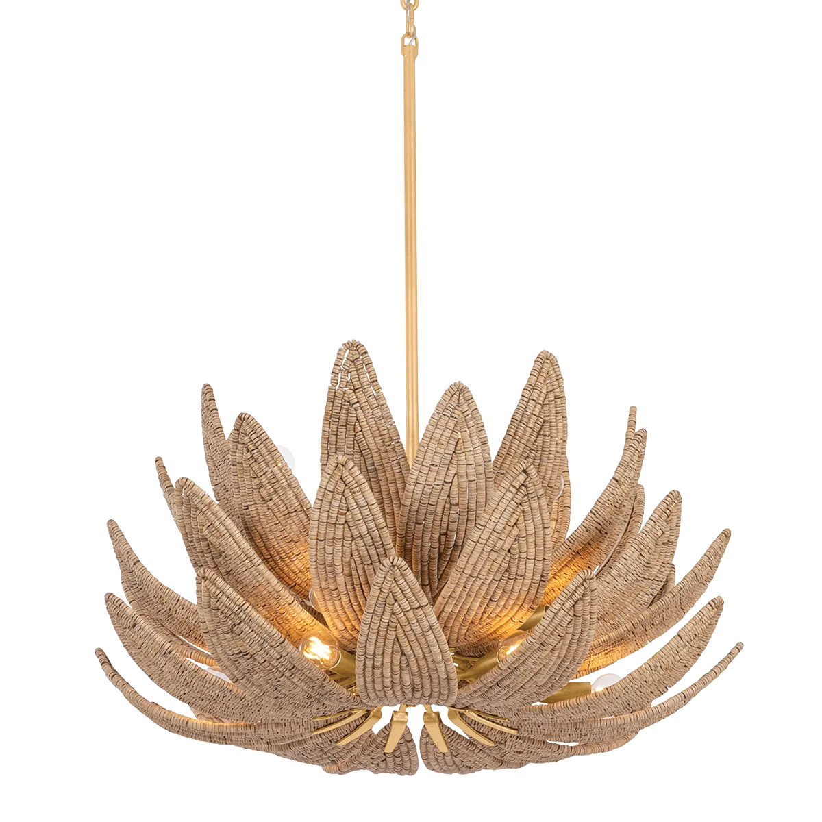 Hudson Valley Small Varanasi Chandelier Chandeliers 539-30-VGL
