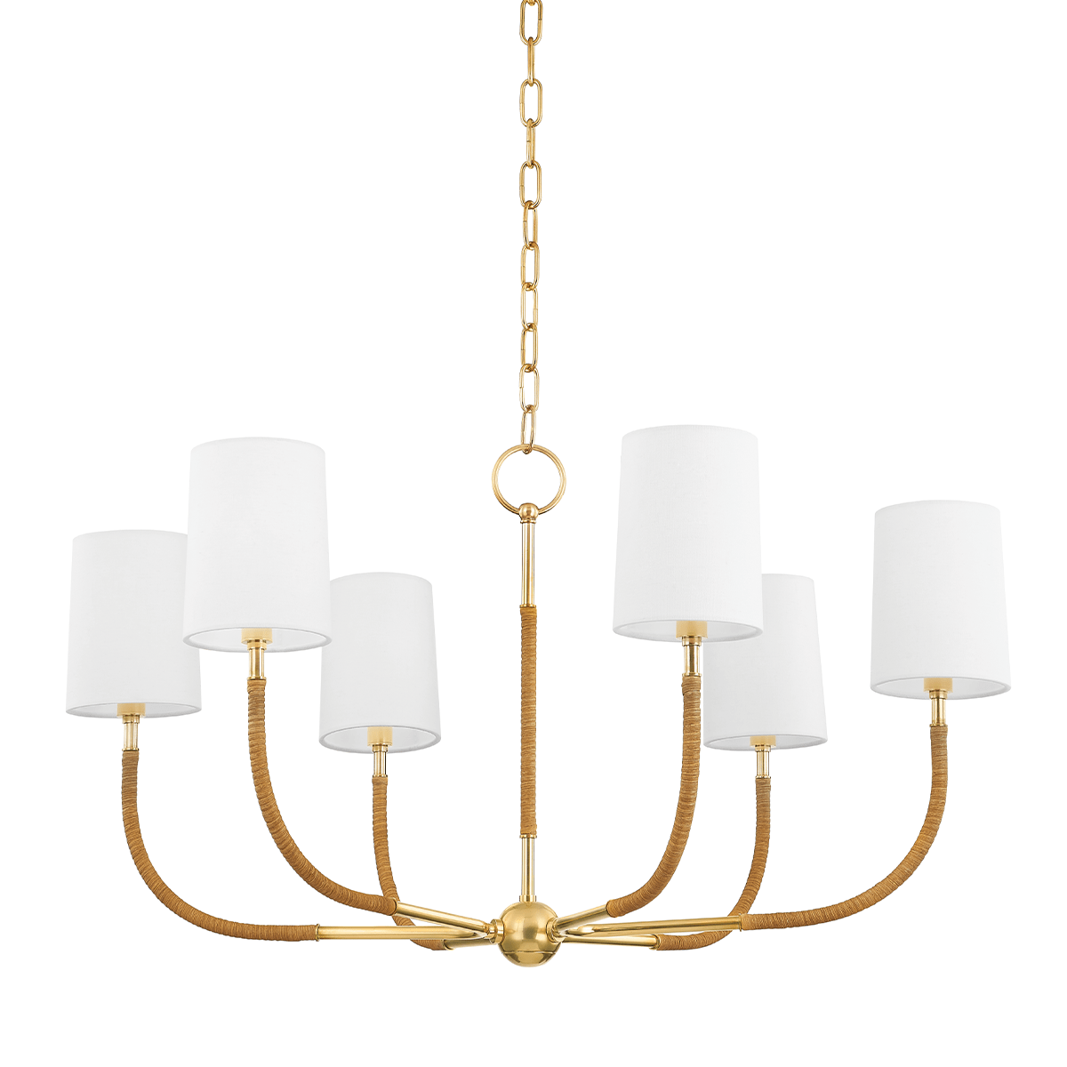 Hudson Valley Webson Chandelier Chandeliers 3534-AGB