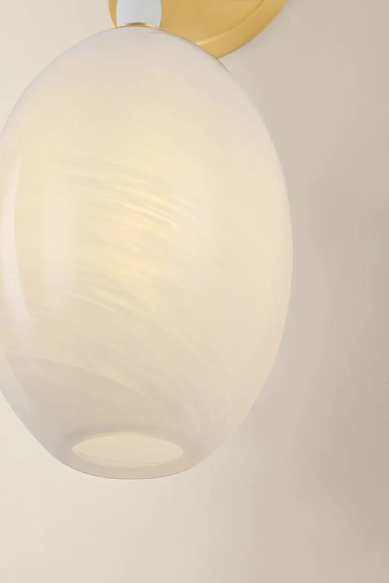 Hudson Valley Yolanda Sconce Sconces H1124101-AGB