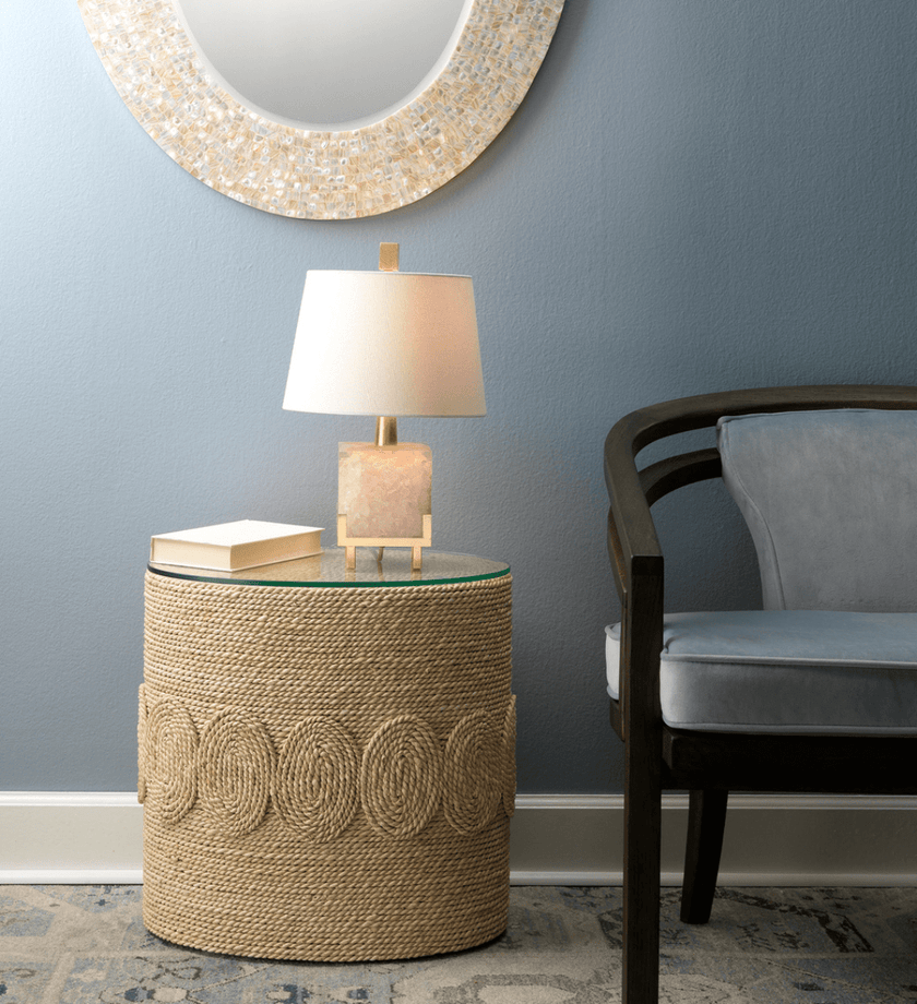 Barbados Oval Side Table - secondary