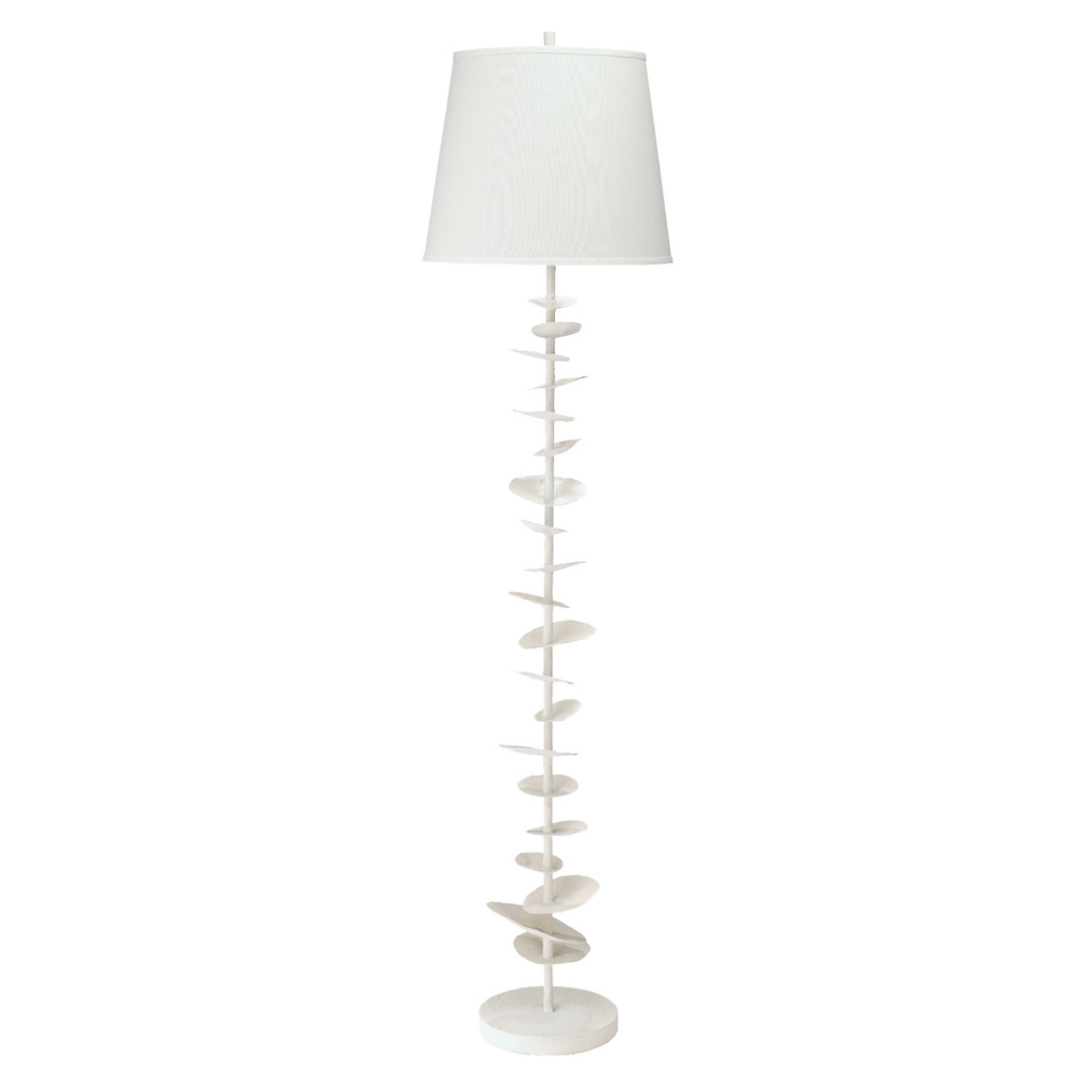 Jamie Young Petals Floor Lamp Floor Lamps 1PETA-FLWH