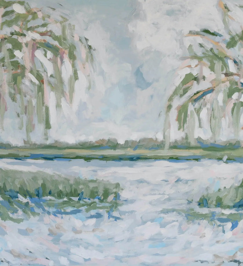 Weeping Oaks On Kiawah Print