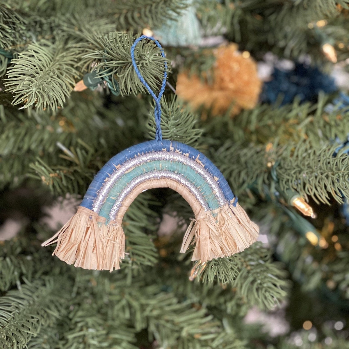 Kazi Blues Rainbow Ornament Seasonal & Holiday Decorations OO.10234