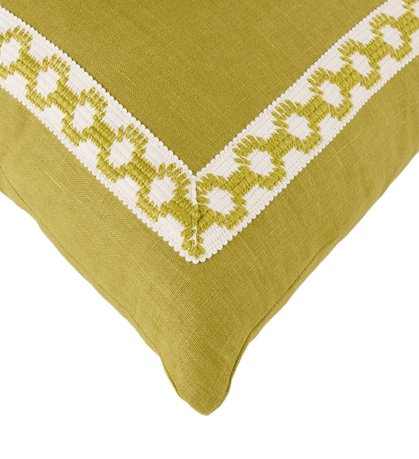 Hampton Cilantro Pillow - secondary