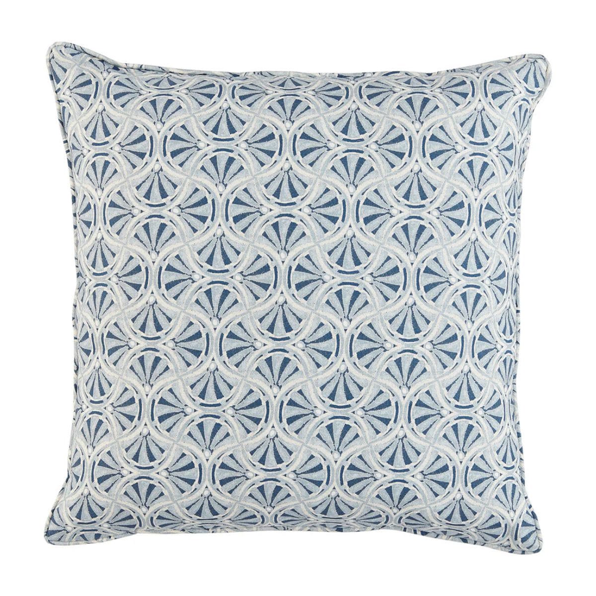 Lacefield Design Sundial Indigo Pillow Throw Pillows D1601