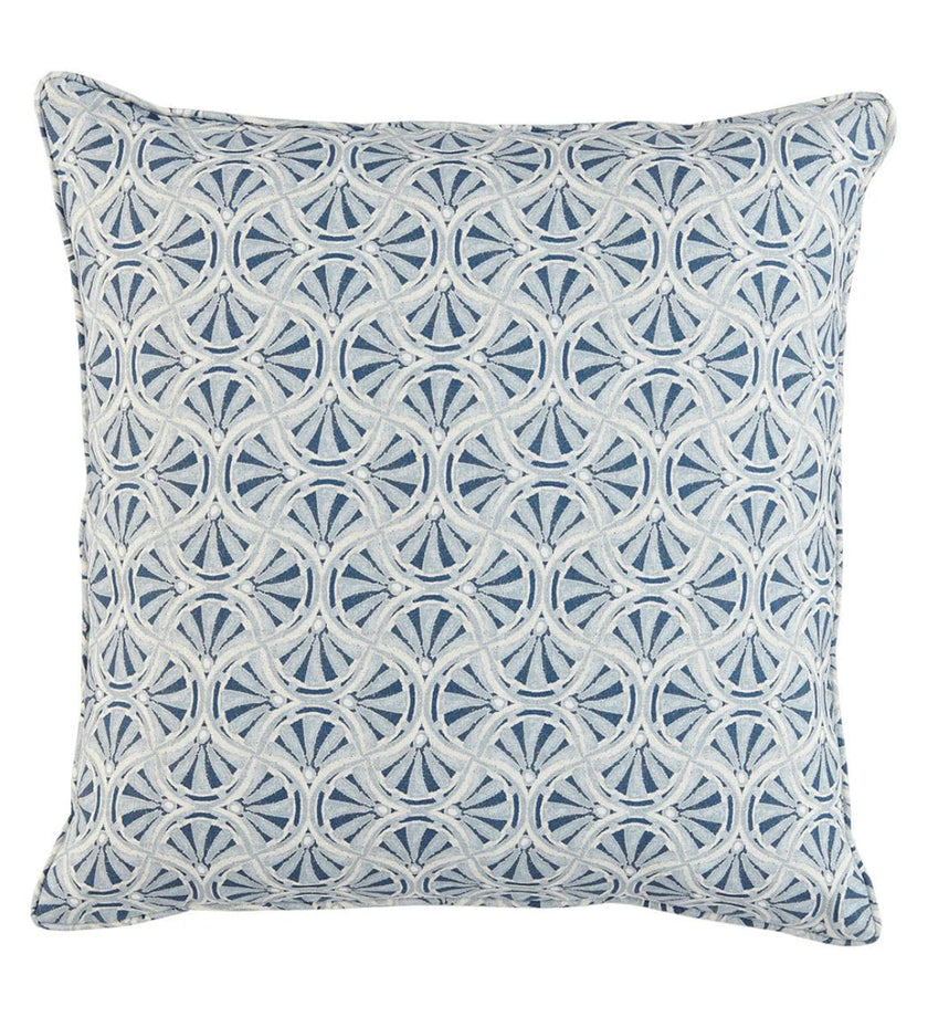 Sundial Indigo Pillow