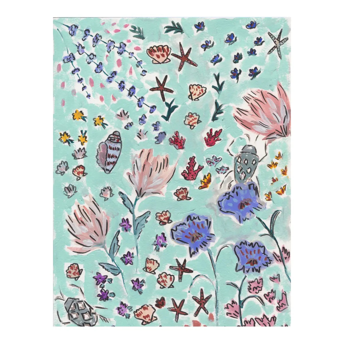 Lauren Jane Coatal Garden Artwork