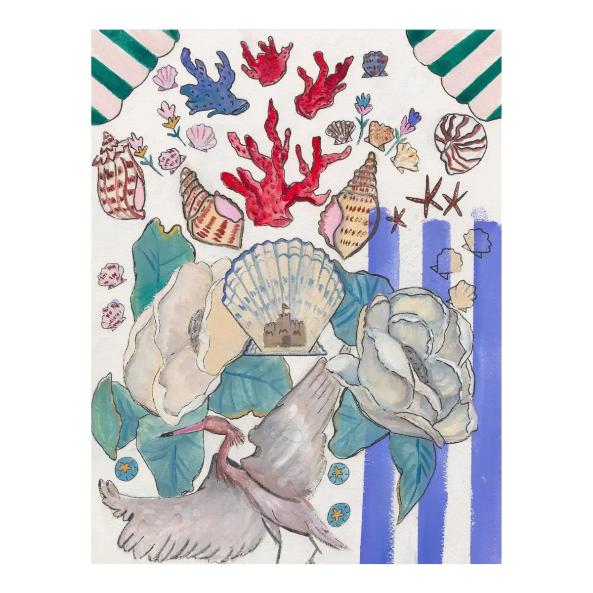 Lauren Jane Sandcastle Cove 1 Artwork