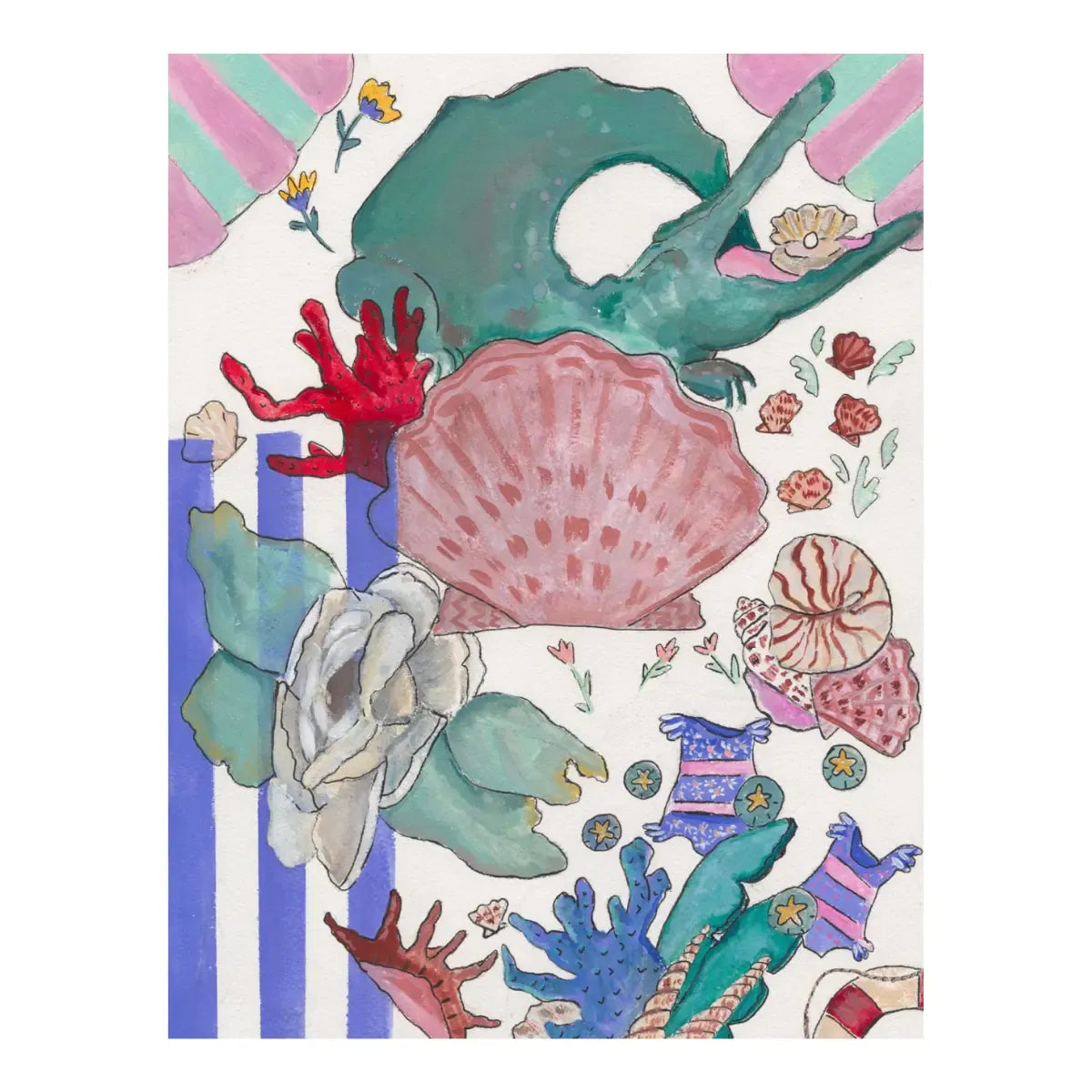 Lauren Jane Sandcastle Cove 2 Artwork