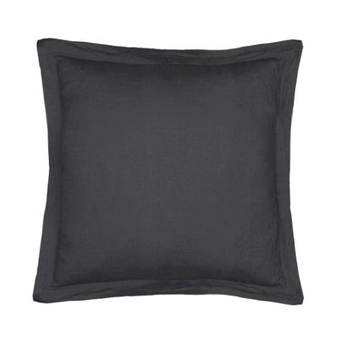 Levtex Charcoal Washed Euro Sham Bedding L602SHEF