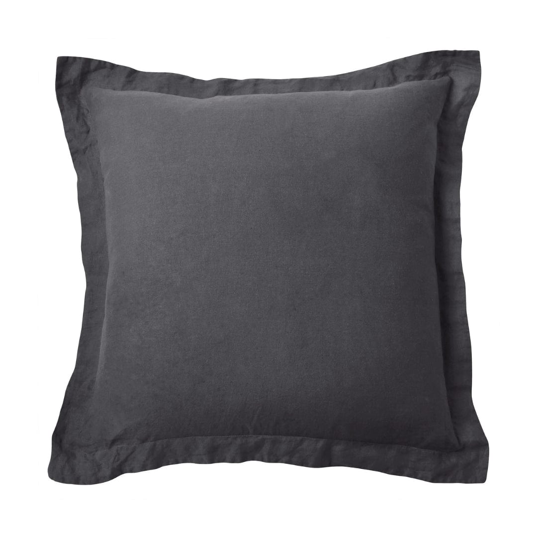 Levtex Charcoal Washed Euro Sham Shams L602SHEF