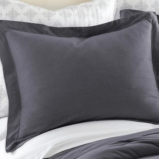 Levtex Charcoal Washed Sham Bedding