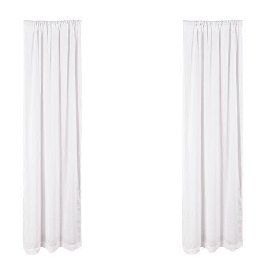 Levtex White Washed Linen Drape Panel Set L600DP2