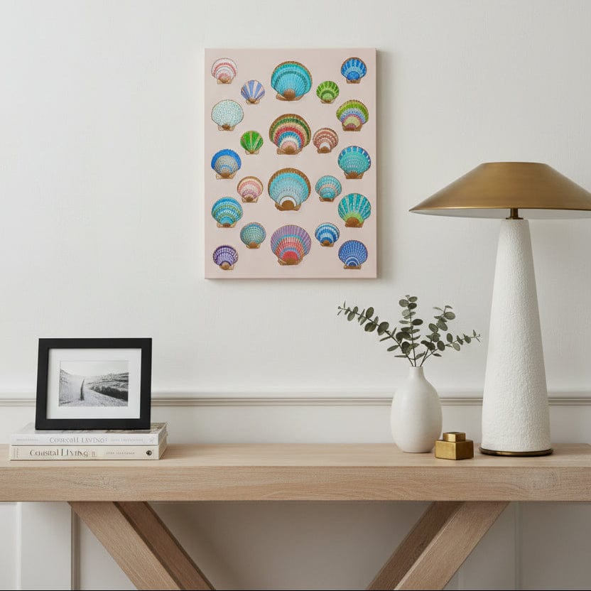 Lowcountry Shellscapes Lowcountry Shellscape II Artwork LCSHELLSCAPE1824Pink