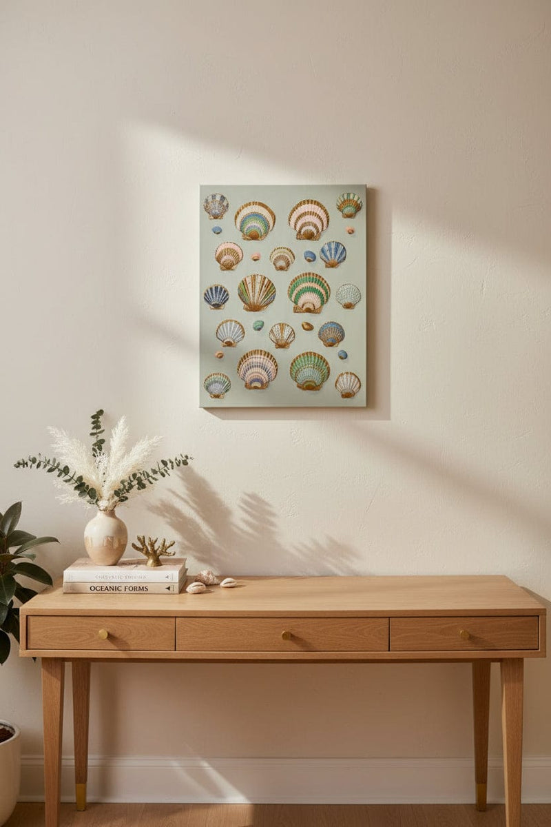 Lowcountry Shellscapes Lowcountry Shellscape III Artwork LCSHELLSCAPE1824Green