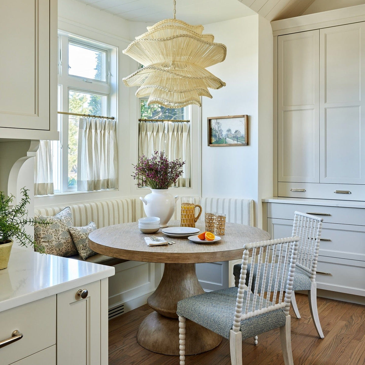 Made Goods Alondra Chandelier - White Chandeliers