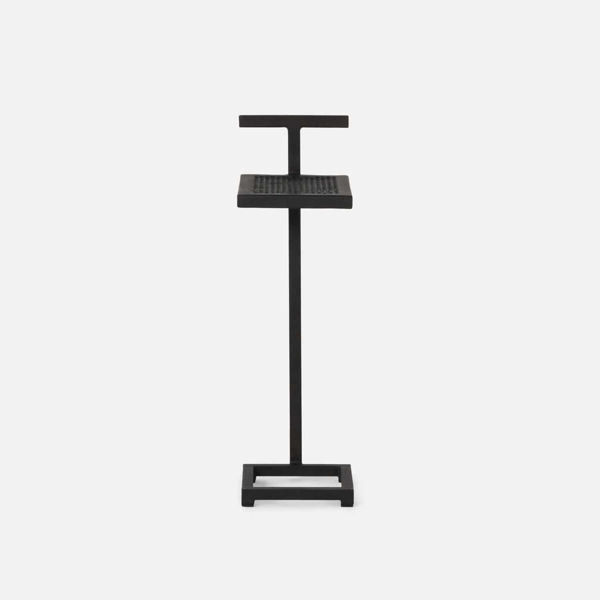 Made Goods Black Mesh Metal Hadley Accent Table Accent Tables FURHADLEYSTB1309BK