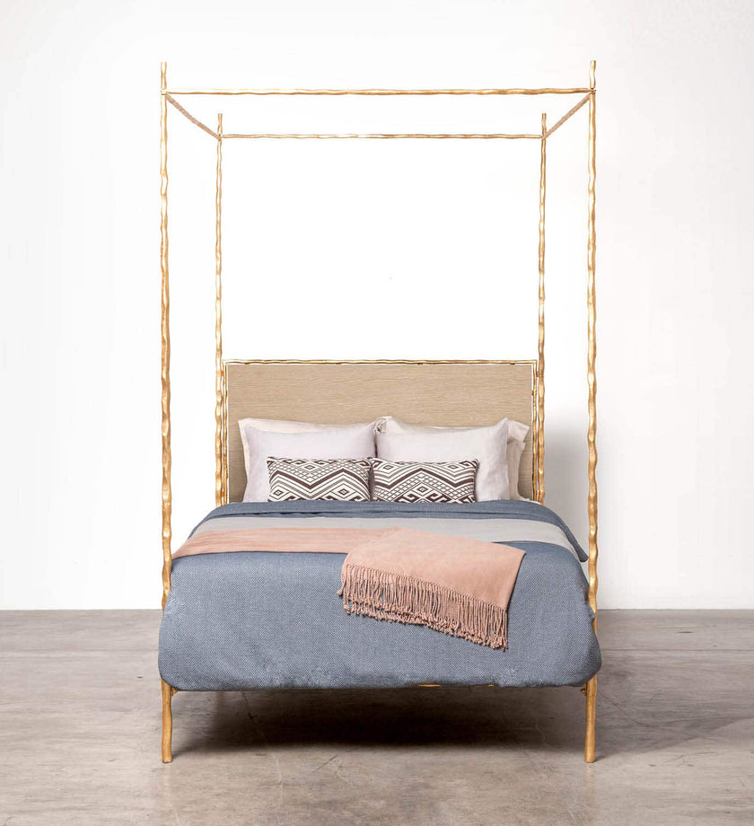 Brennan Short Canopy Bed - King