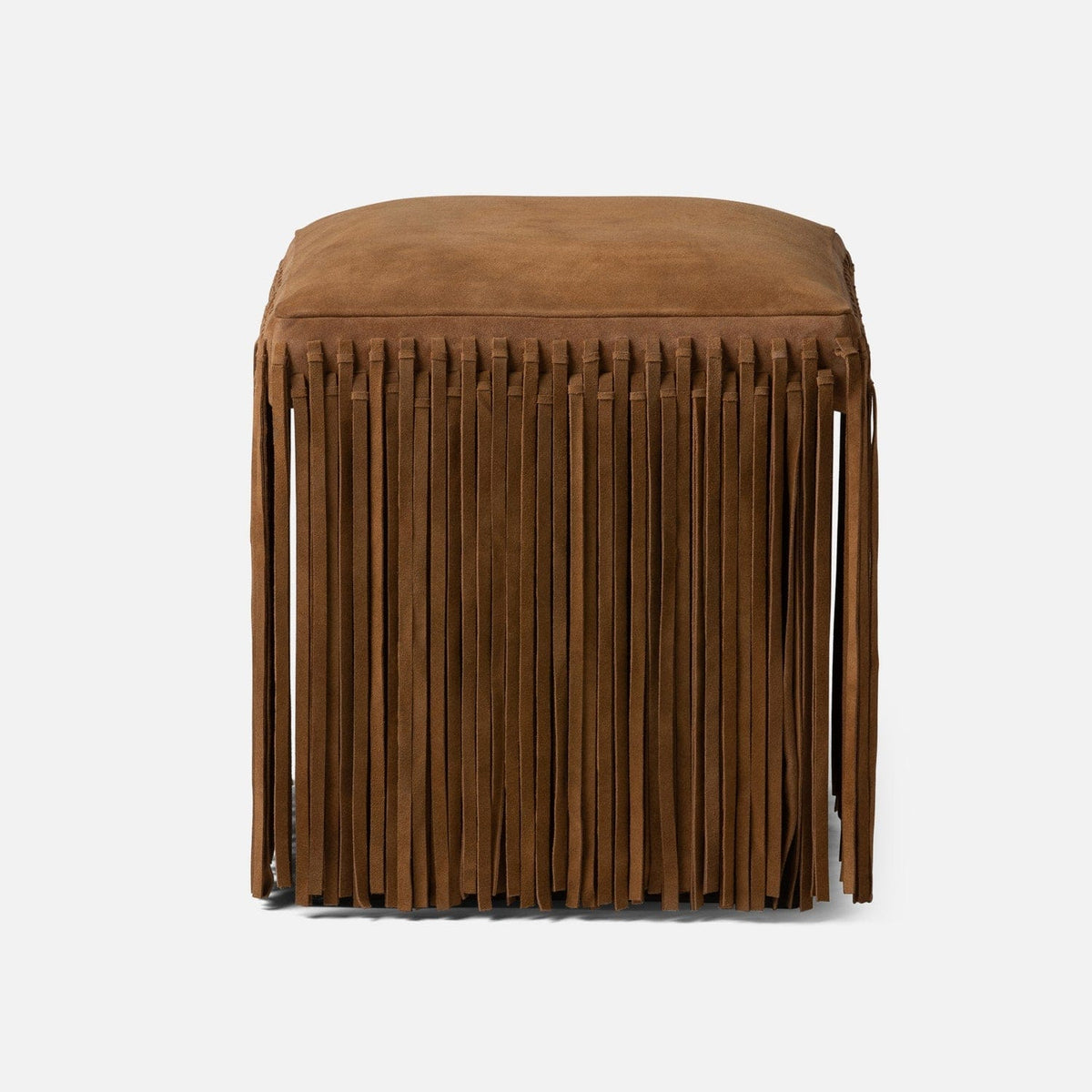 Made Goods Camel Suede Hallie Stool Stools FURHALLIESTCM