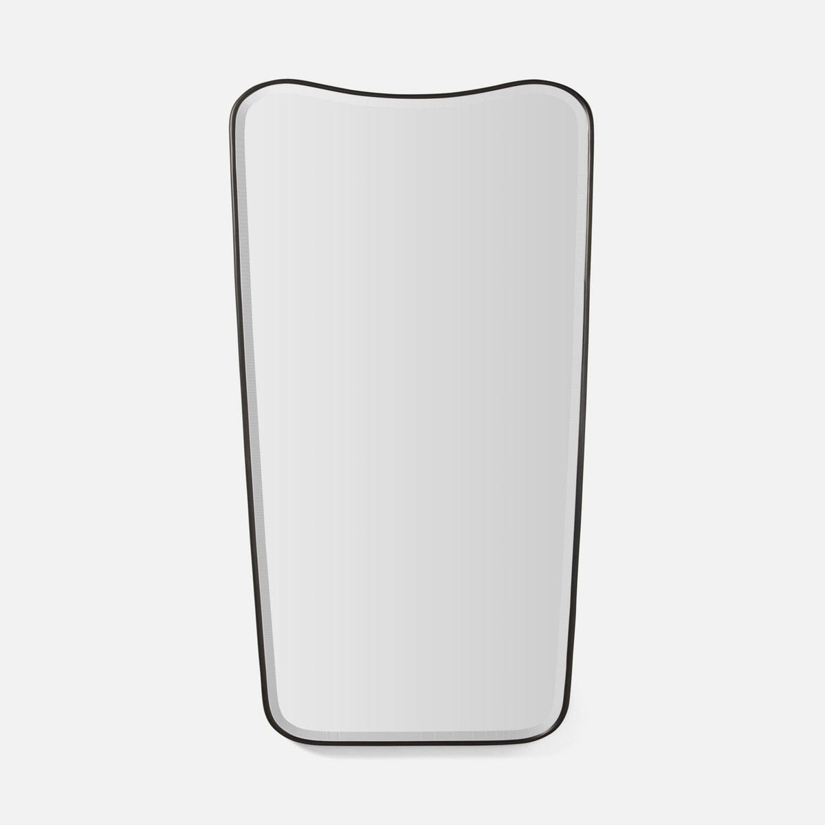 Made Goods Dark Chestnut Metal Gage Mirror Mirrors MIRGAGE2242DC