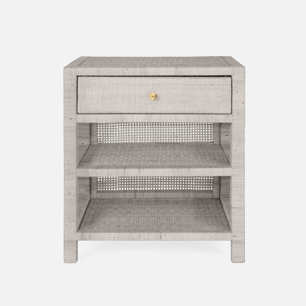 Made Goods French Gray Peeled Rattan Isla Nightstand Nightstands FURISLANG24FGY