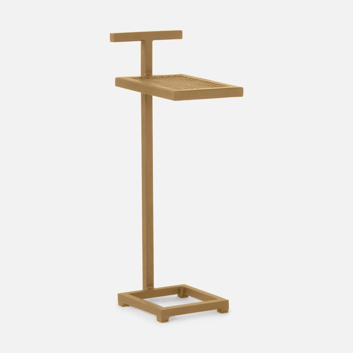 Made Goods Gold Mesh Metal Hadley Accent Table Accent Tables FURHADLEYSTB1309GL