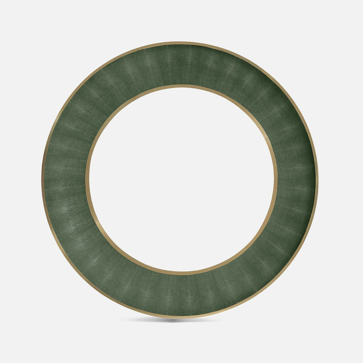 Made Goods Juniper Realistic Faux Shagreen/Brass Metal Armond Mirror Mirrors MIRARMOND0050FSJPRGL