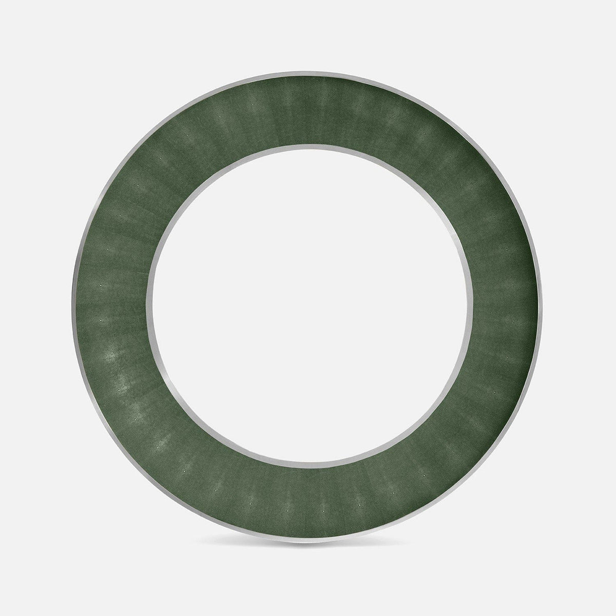 Made Goods Juniper Realistic Faux Shagreen/Silver Metal Armond Mirror Mirrors MIRARMOND0050FSJPRSL