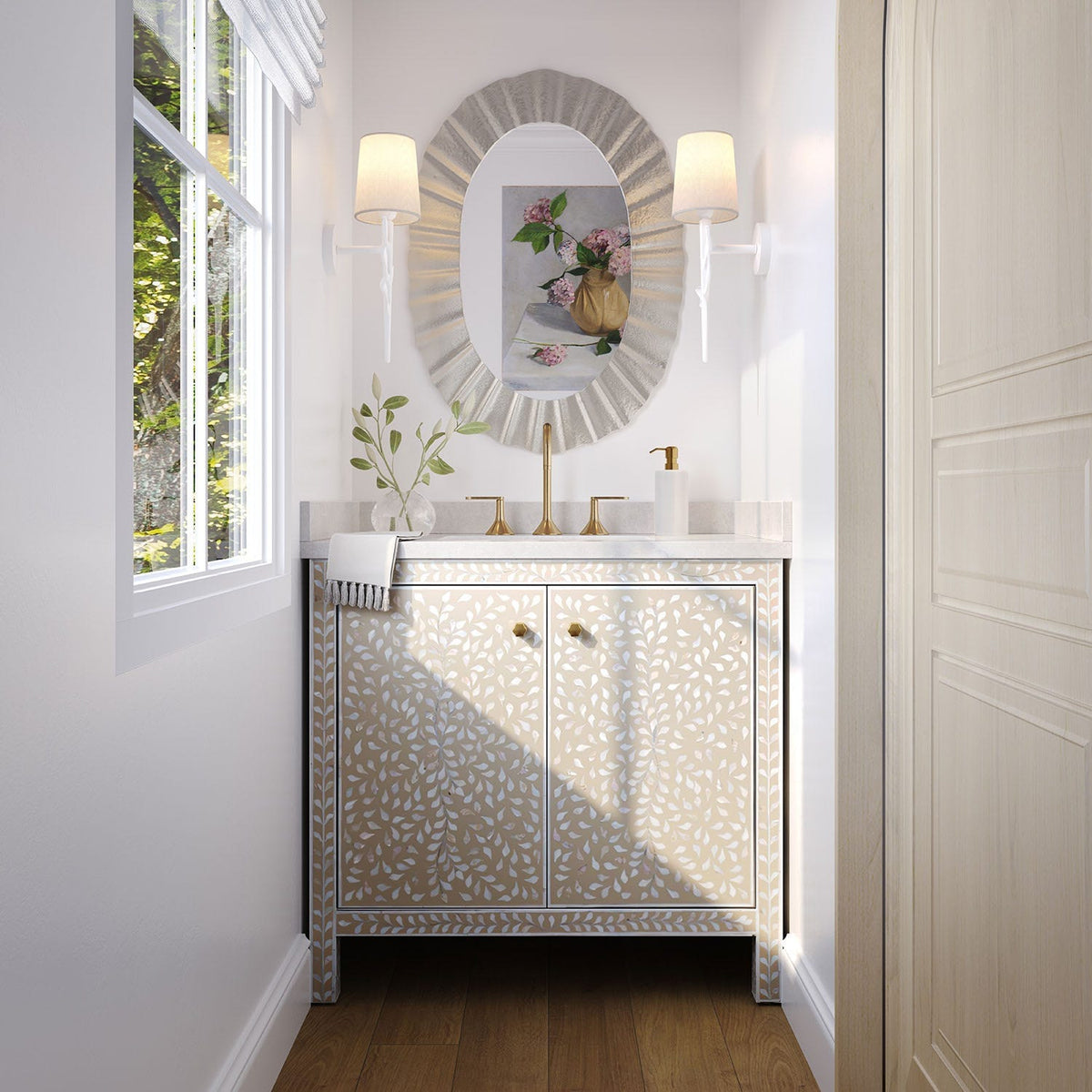 Made Goods Lara Oval Mirror Mirrors