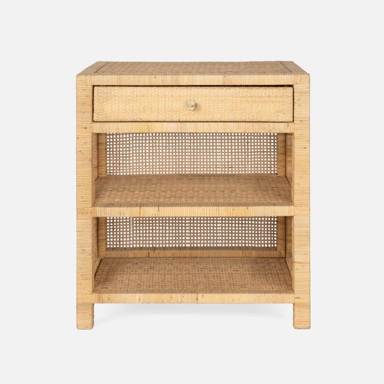 Made Goods Natural Peeled Rattan Isla Nightstand Nightstands FURISLANG24NT