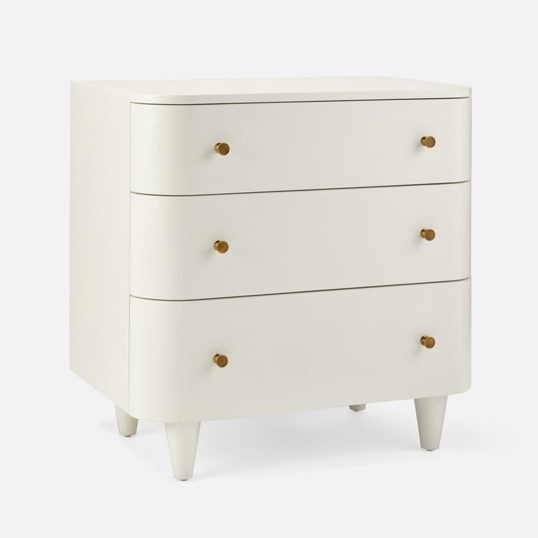 Made Goods Pristine Faux Raffia Olivia Nightstand Nightstands FUROLIVIANGDBRFPRT