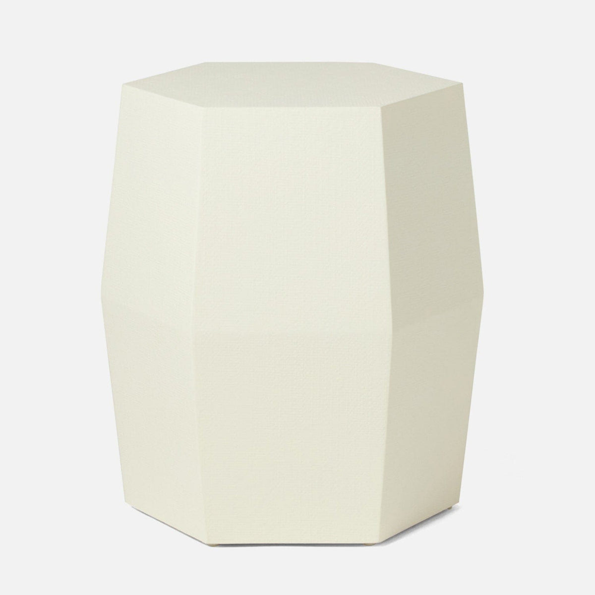 Made Goods Pristine Faux Raffia Sutton Stool Stool FURSUTTONSTRFPRT