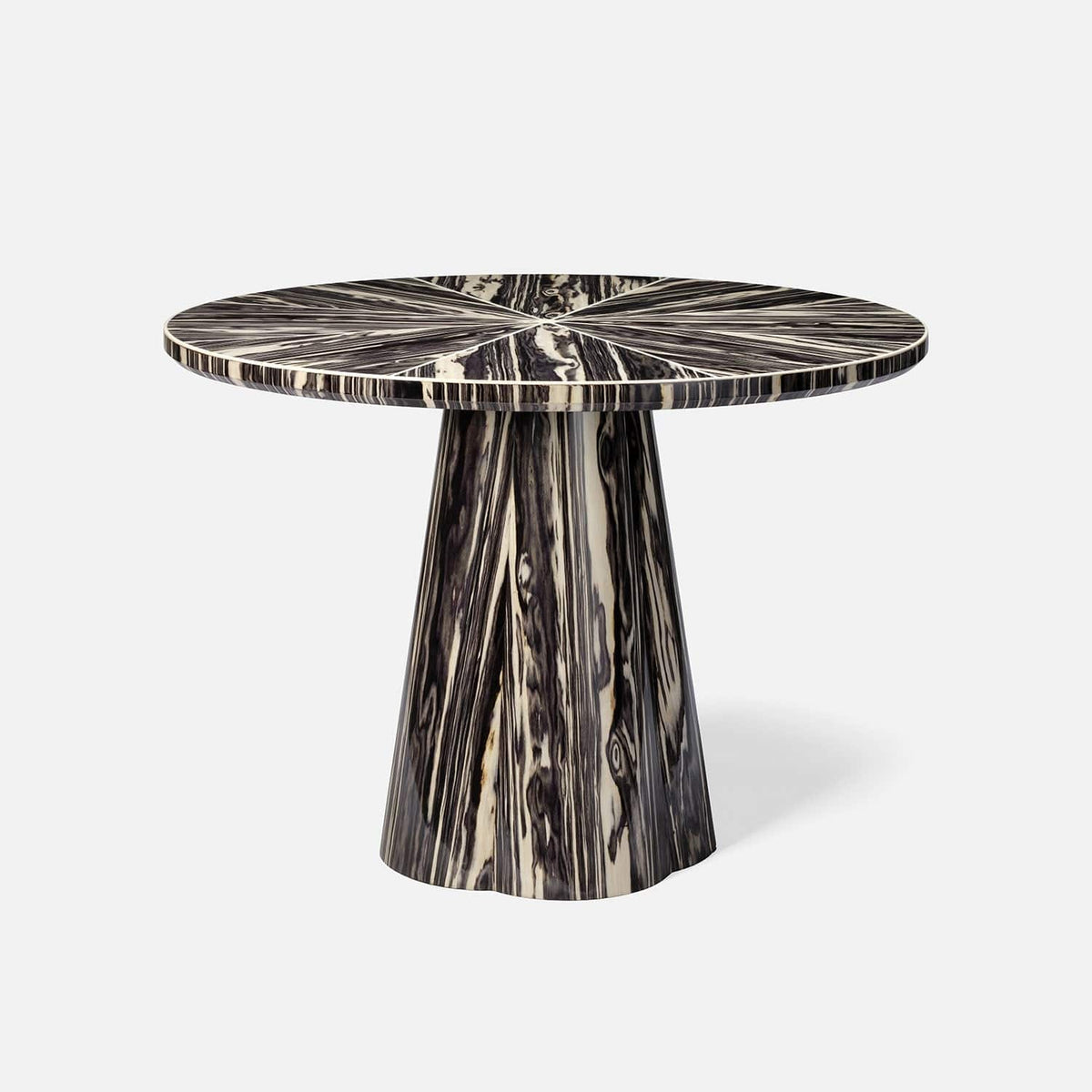 Made Goods Zebra Gloss Reconstituted Veneer/Faux Bone Novak Entry Table Entry Table FURNOVAKSTB42ZB