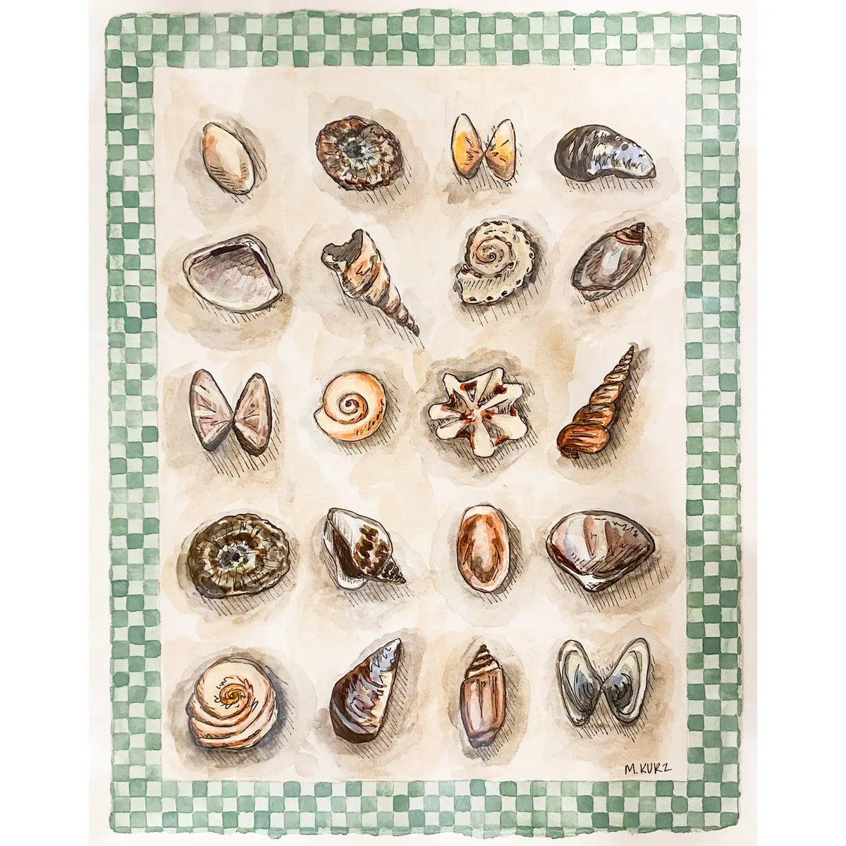 Makenzie Kurz Art Sandy Finds Print Artwork