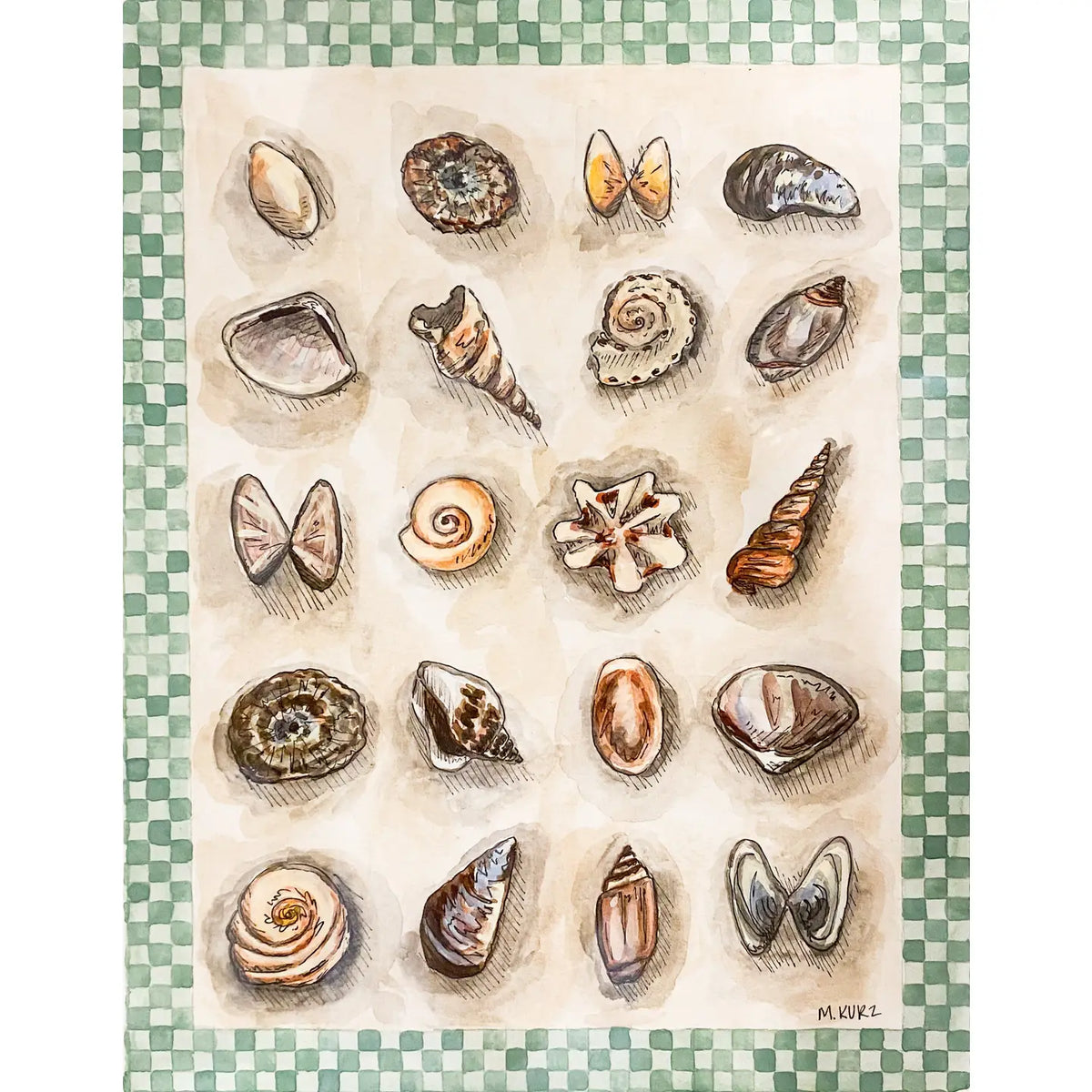 Makenzie Kurz Art Sandy Finds Print Artwork