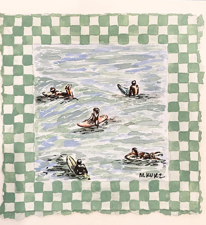 Summer Surf Session Print