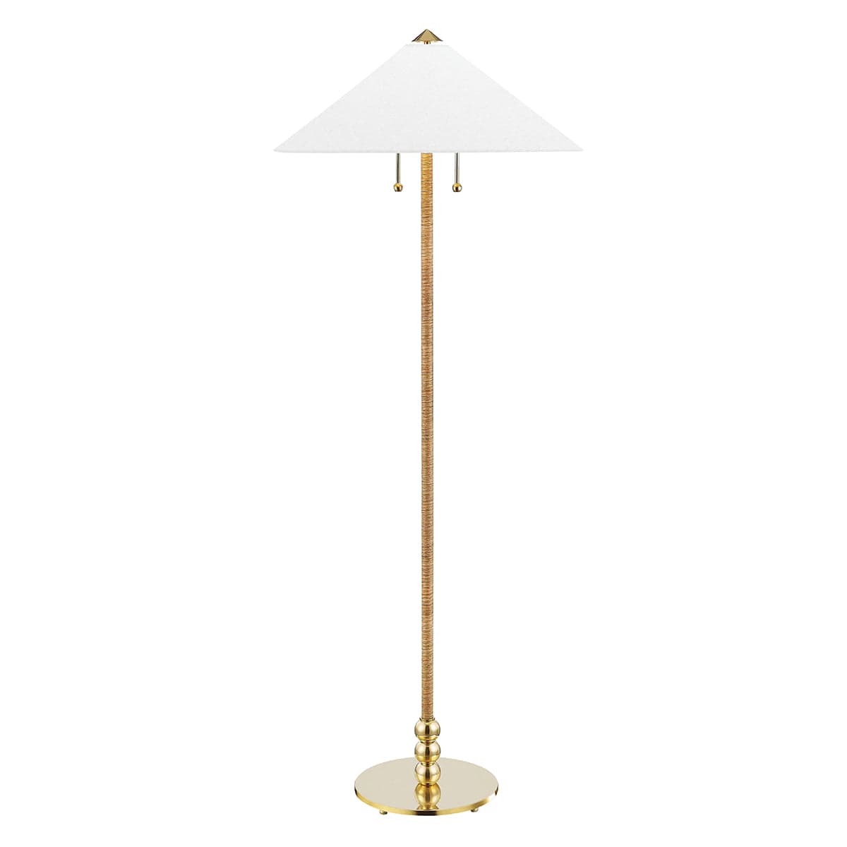 Megan Molten Flare Floor Lamp L1399-AGB