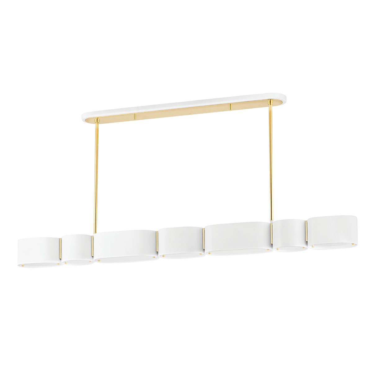 Megan Molten Opal Linear Chandelier