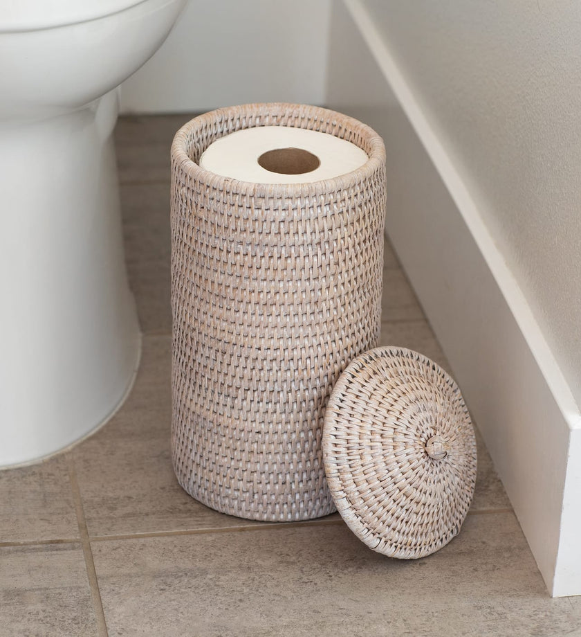 Rattan Bathroom Organizer - secondary