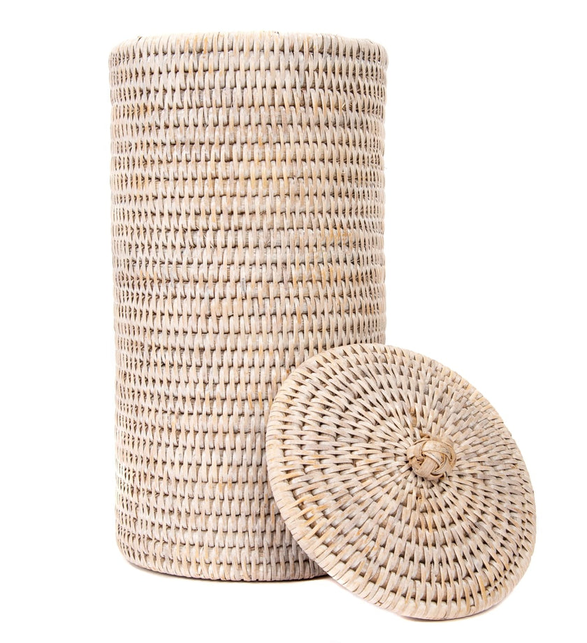 Rattan Bathroom Organizer