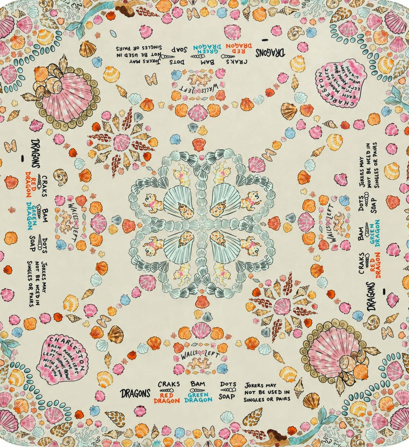 Seashell Mahjong Mat