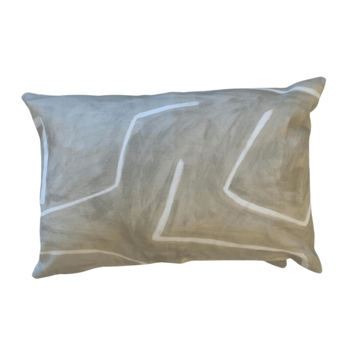 Megan Molten Shop 14X20 Graffito Ivory Pillow Throw Pillows IvGrafLum